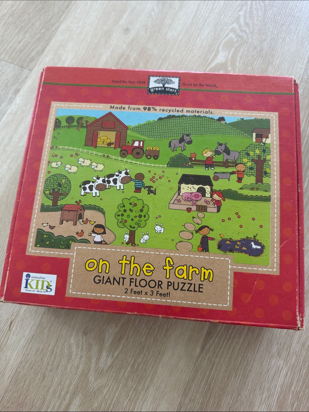 On The Farm Giant Floor Puzzle